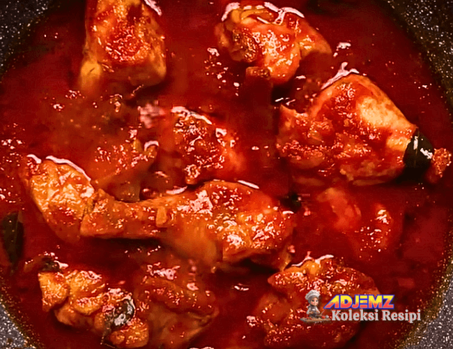 resipi ayam masak merah