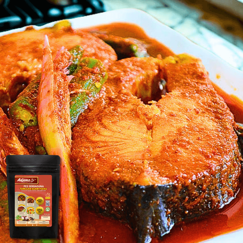 Asam Pedas Ikan Salmon