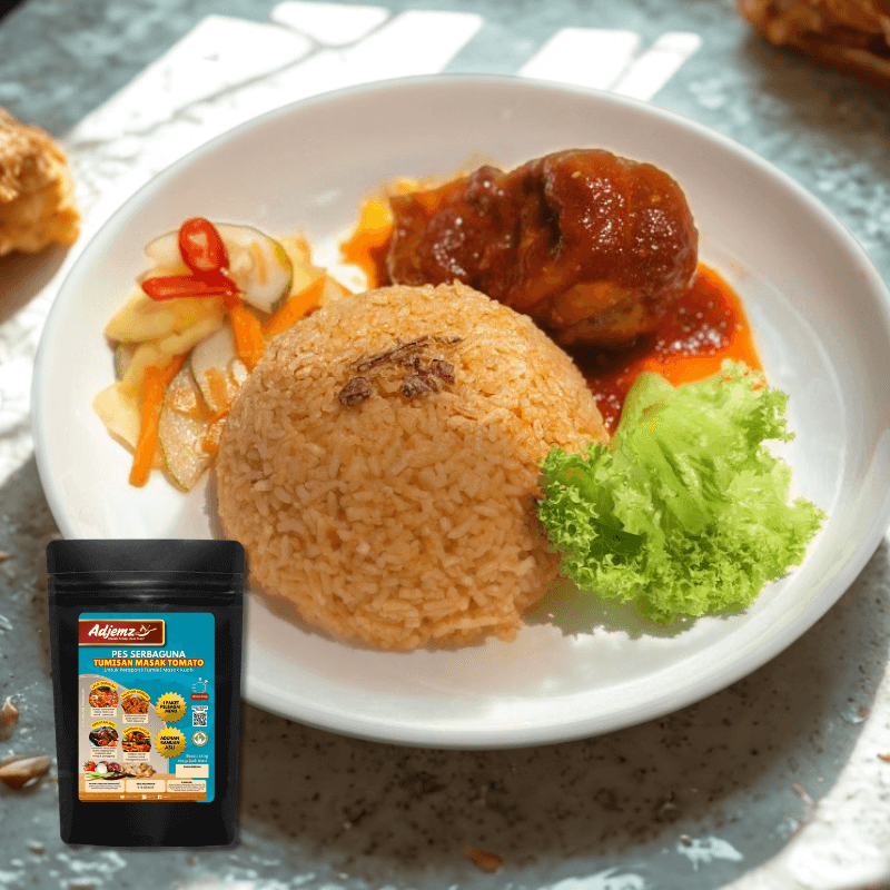 resipi nasi tomato simple
