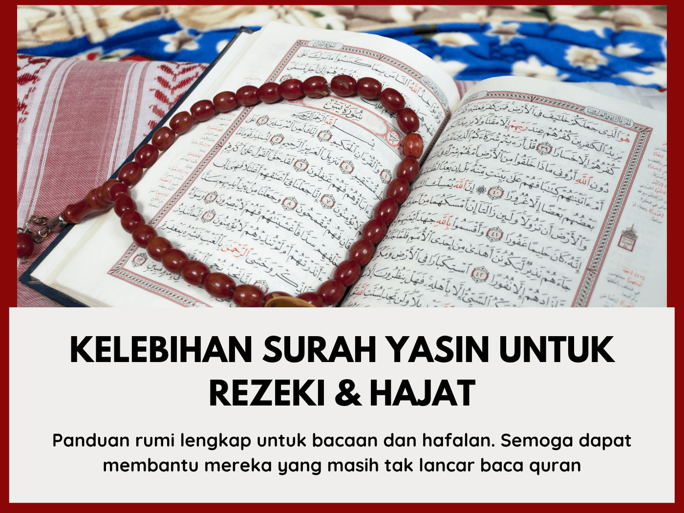 Kelebihan Surah Yasin
