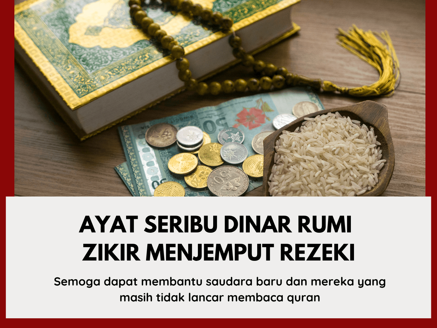 ayat seribu dinar Rumi