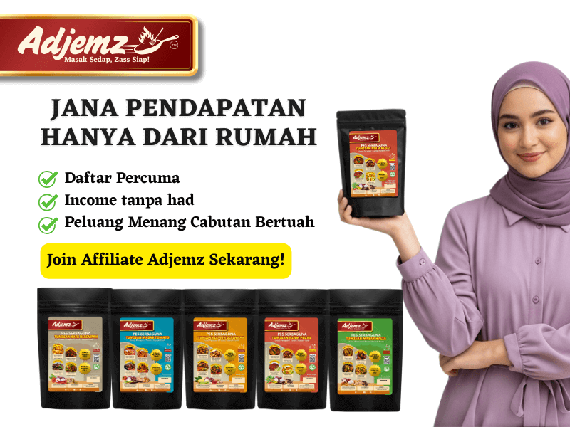 Buat Duit Dari Rumah Affiliate Adjemz